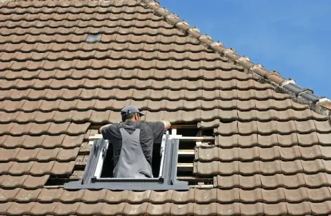 Pose de velux - Lezay